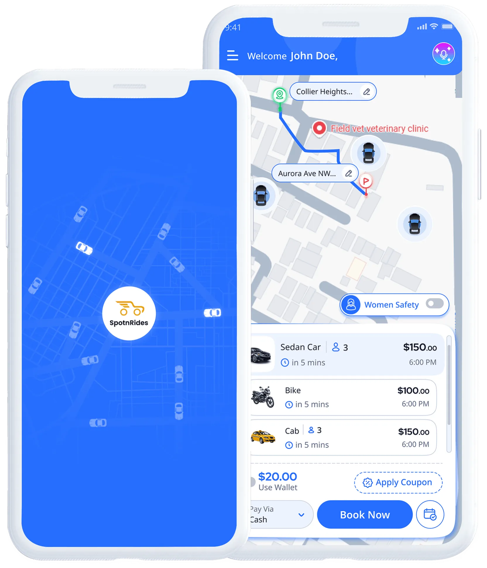 Ride sharing app Ride sharing app