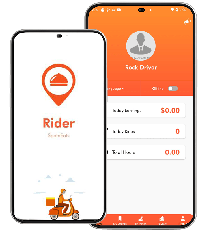 eats-rider Next-Gen Features of Ride-Hailing App