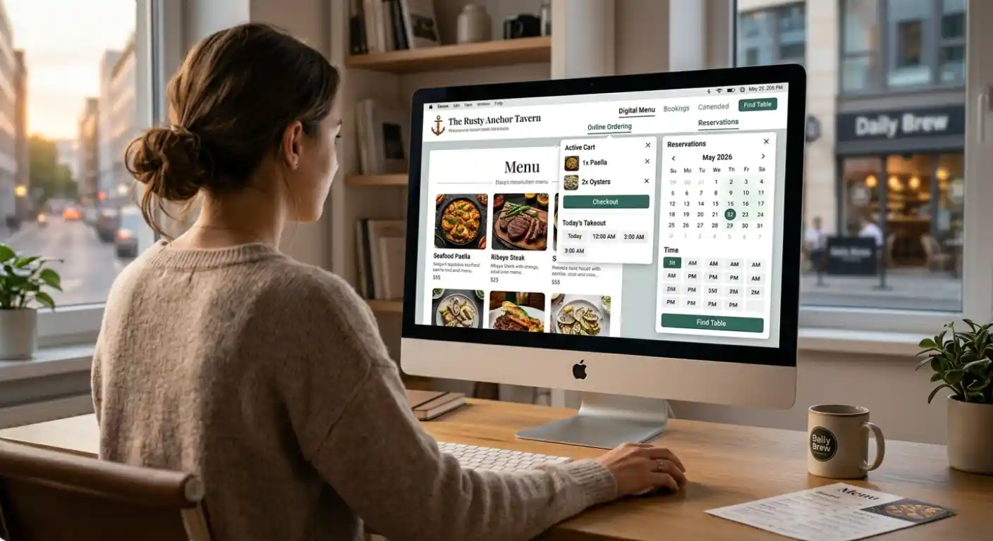 Restaurant Web Portal